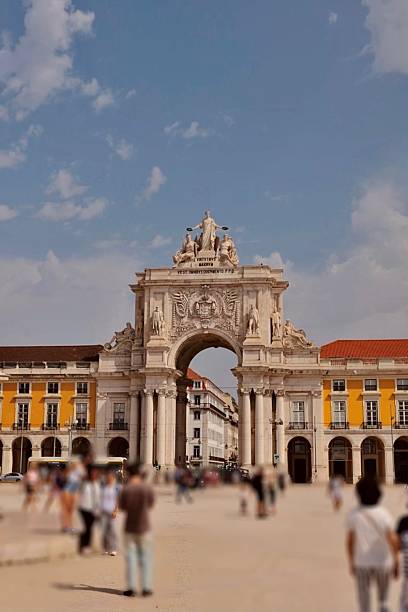 istock Arch of Rua Augusta 2220797642