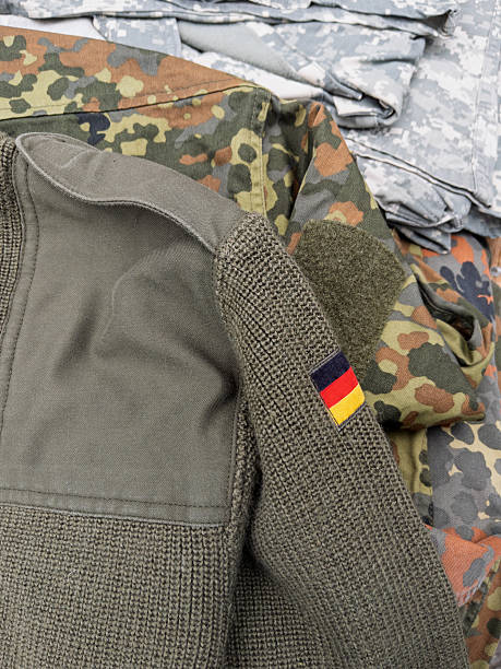 istock Military Camouflage Uniforms and Textiles Collection 2220801778