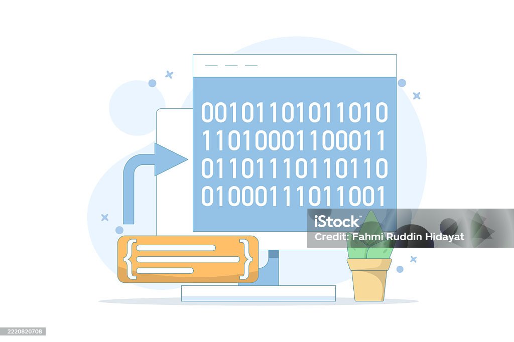 Compiler Programming Concept Binary Numbers Software Development ...