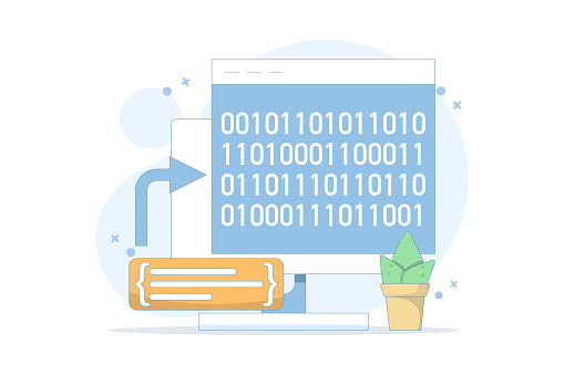 Compiler Programming Concept Binary Numbers Software Development ...