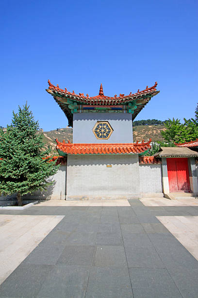 istock Temple landscape architecture in ancient China 2220821731