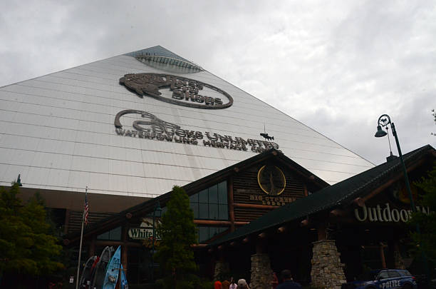 Bass Pro Shops at the Pyramid is located in Memphis, TN, USA on June 14, 2025