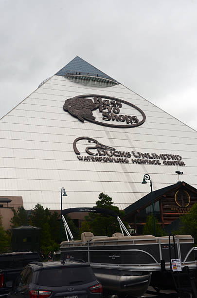 Bass Pro Shops at the Pyramid is located in Memphis, TN, USA on June 14, 2025