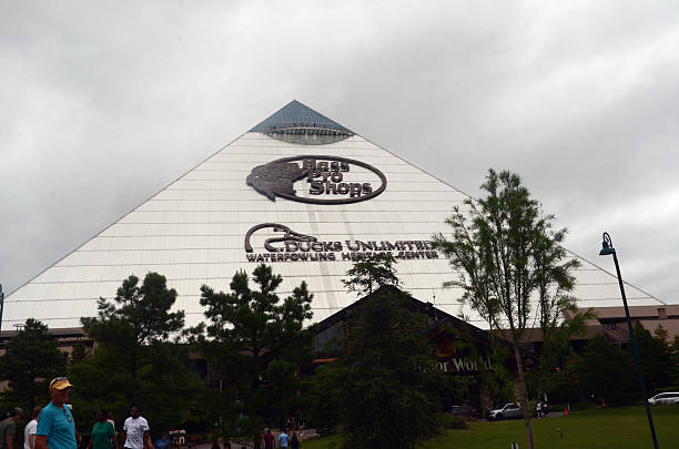 Bass Pro Shops at the Pyramid is located in Memphis, TN, USA on June 14, 2025