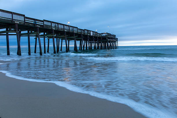 istock Cloudy sunrise at Virginia Beach 2220829938