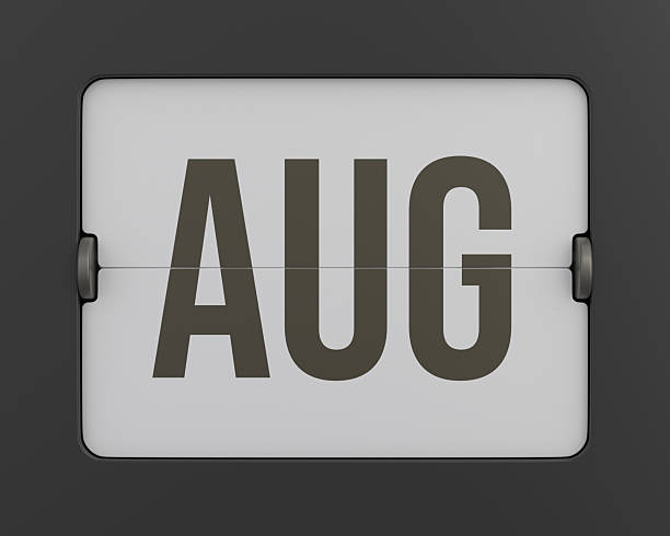 istock Flip black monthly calendar. 3D render 2220837097