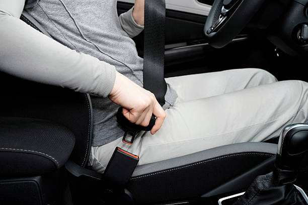 istock Adjusting the Car Seatbelt for Safety 2220841291