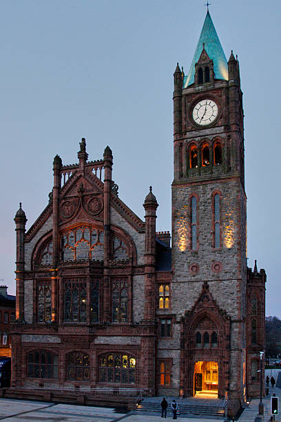 istock The Guildhall at Dusk, Derry, Northern Ireland 2220843130