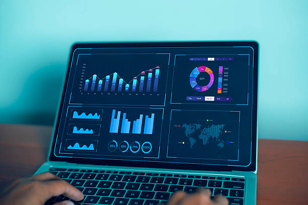 istock Business analysts use computers and dashboards to analyze data and metrics connected to databases for financial technology operations. 2220847199