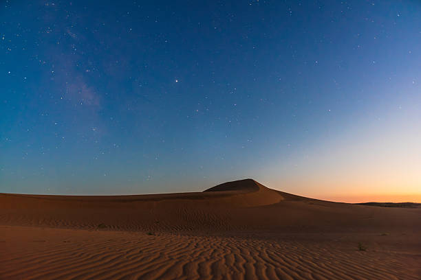 istock Between sunset and night in the desert 2220850806