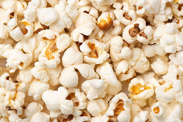istock Background in the form of salted popcorn 2220851727