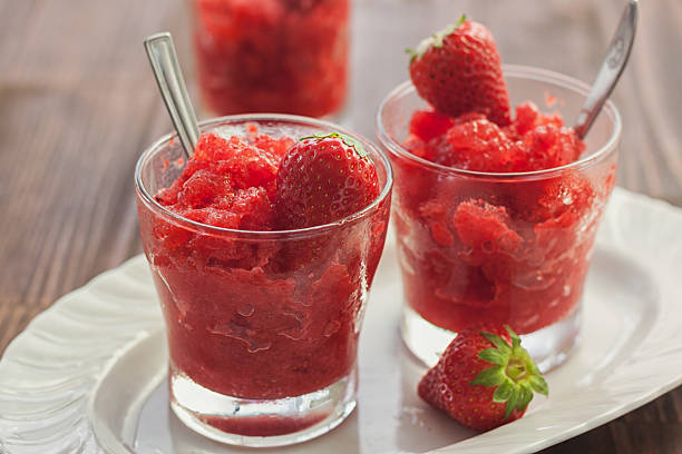 istock Homemade Strawberry Sorbet 2220861112