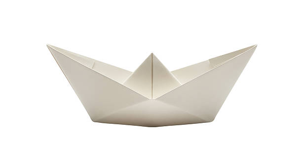istock Isolated Paper Boat Symbolizing Childhood 2220866073