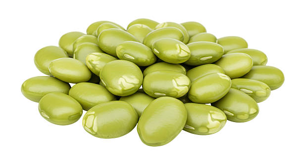 istock Isolated Pile of Green Broad Beans 2220866210
