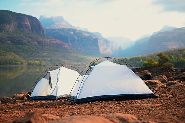 Hiking and camping along Roman Nose in northern Idaho backcountry. 
