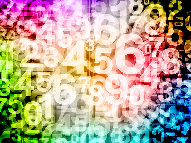 istock abstract rainbow colors background composed entirely of overlapping, blur stack number  from zero to nine on colorful background 2220888237