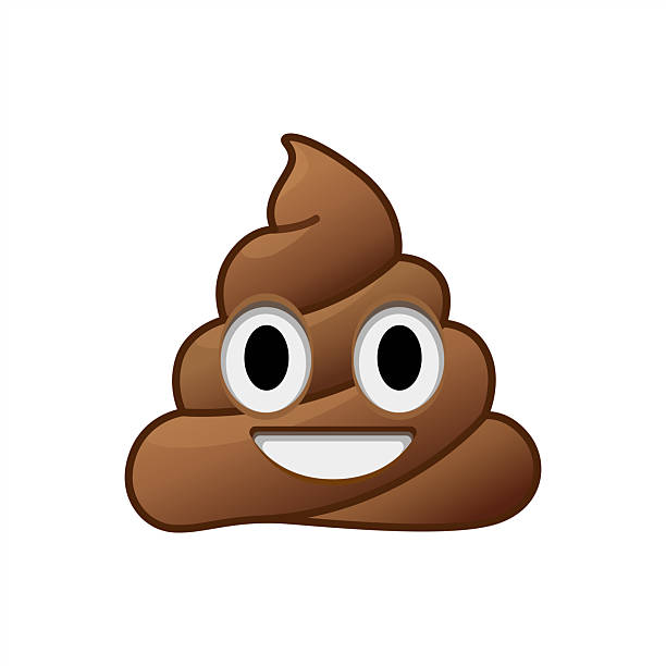 ilustrații de stoc cu pictogramă de rahat, față zâmbitoare, simbol, emoji, vector 10 eps. - scaun