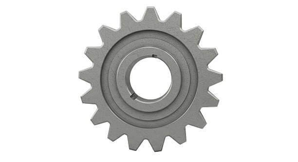istock Isolated Metal Gear Cogwheel Mechanical Component 2220890295