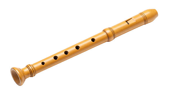 istock Isolated Wooden Recorder Musical Instrument 2220890414