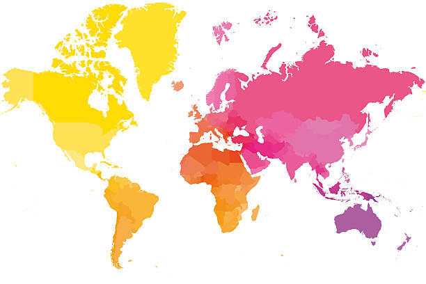 istock Colorful political map of World. 2220890474