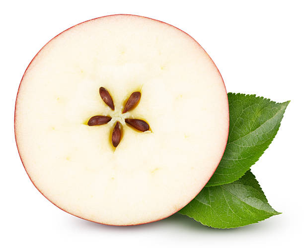 istock Red apple isolated on white background 2220890492