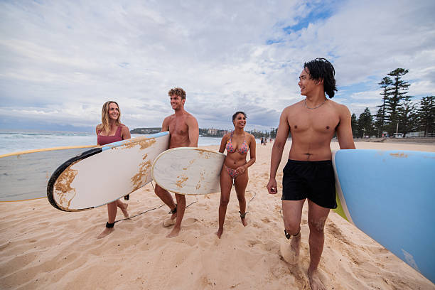 istock Surf Buddies at Manly Beach 2220896043