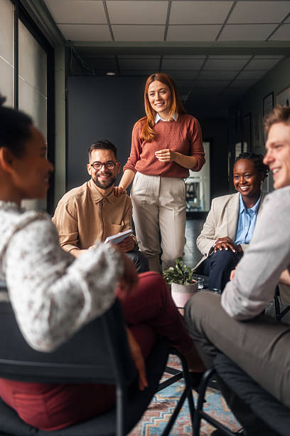istock Diverse Team Collaborating During a Casual Office Meeting 2220899573