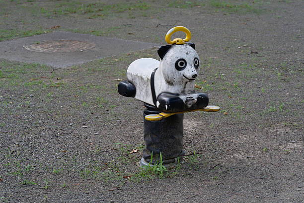 istock Playground equipment in a Japanese park 2220907536