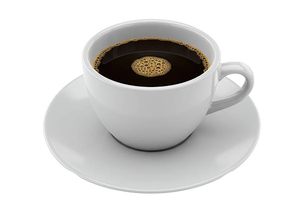 istock Isolated Cup of Black Coffee 2220908108