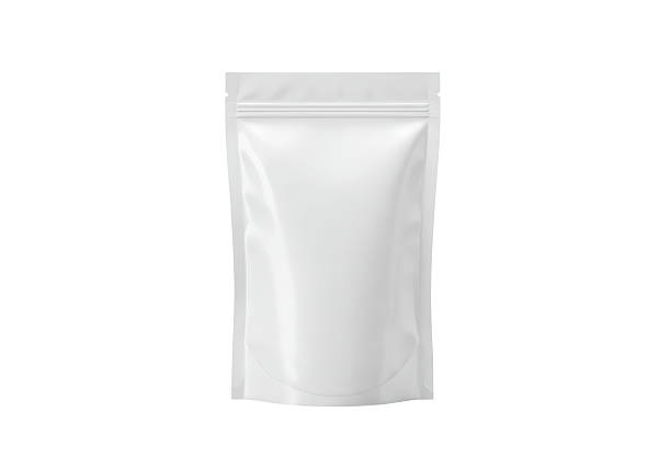 istock Isolated Blank White Stand Up Pouch 2220908163