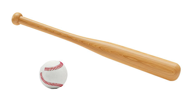istock Isolated Baseball Bat and Ball 2220911139