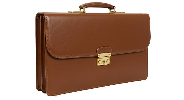 istock Isolated Leather Briefcase Business 2220913115