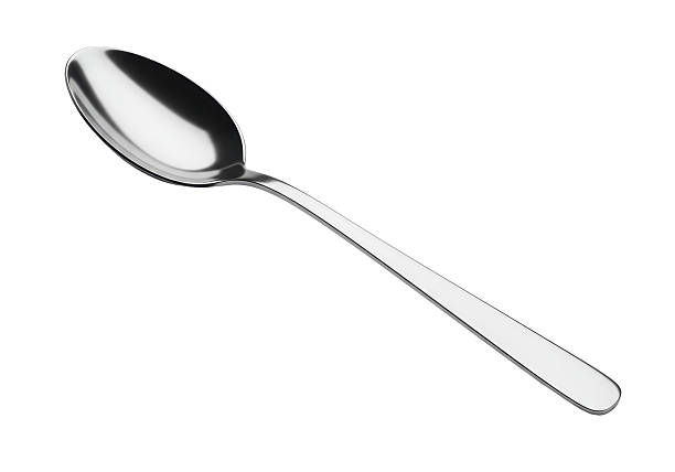 istock Isolated Silver Spoon Shiny and Gleaming 2220913260