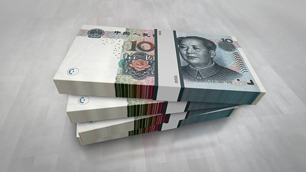 istock Chinese yuan money banknotes pack 3d illustration 2220921941