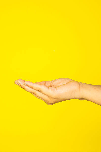 istock A stretched hand forming a supportive gesture on a bright background, perfect for imaginative commercial use. Space above the hand allows digital additions of products or icons for e-commerce or promotional materials. 2220927052