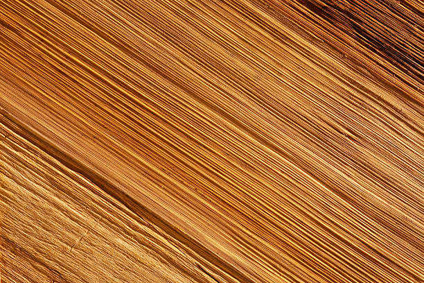 Diagonal lines texture of old rustic wood