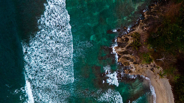 istock Aerial View of Sapzurro Beach 2220934608