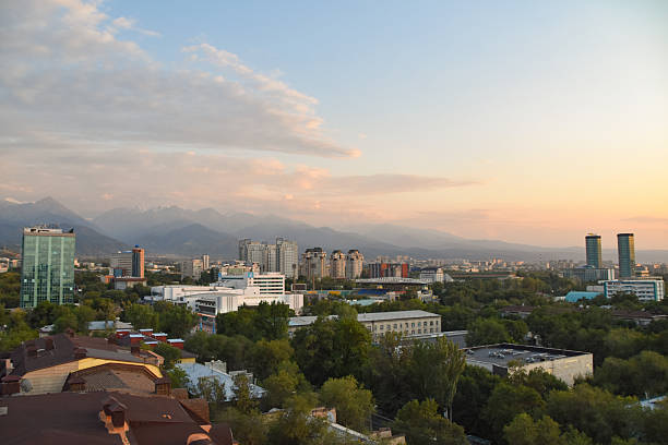 istock Almaty Skyline with Trees in Foreground 2220939239