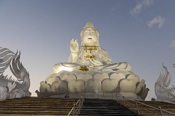 Wat Huay Pla Kang in Chiang Rai is a impressive Thai temple with one of the largest Buddha statues in Thailand
