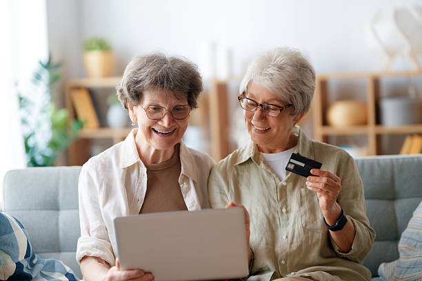 istock Women are doing online purchases 2220944564