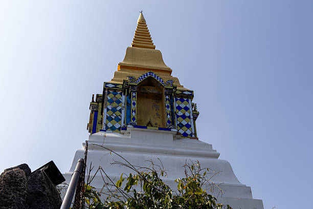 Wat Chaloem Phra Kiat is a wonderful temple on the top of the mountain, approx. two hours drive from Chiang Rai. The hike up to the top of the mountain is medium strenuous activity on hundreds of steps.