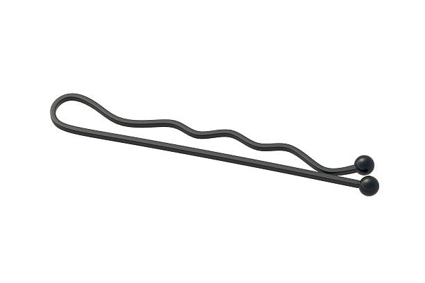 istock Hairpin isolated on white background. Clip for hair. 3d render 2220956464