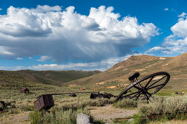 Scene from the abandoned ghost town of Body, California.