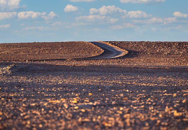 Dirt road along the Fish river canon cliff
