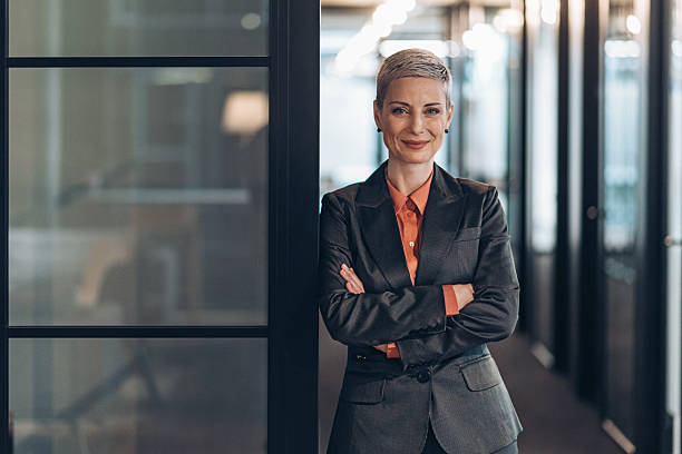 istock Successful businesswoman in office space 2220981272
