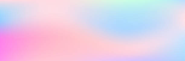 istock Abstract Gradient. Pearlescent Background. Violet Metal Texture. Chrome Foil. Neon Holography Template. Pastel Light. Iridescent Texture. Soft Vector. Pink Abstract Gradient 2220995472