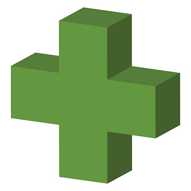 istock A vivid green 3D plus sign isolated on white. Symbolizes health, aid, addition, growth, or positive reinforcement. Use for presentations or graphic design. 2221001701
