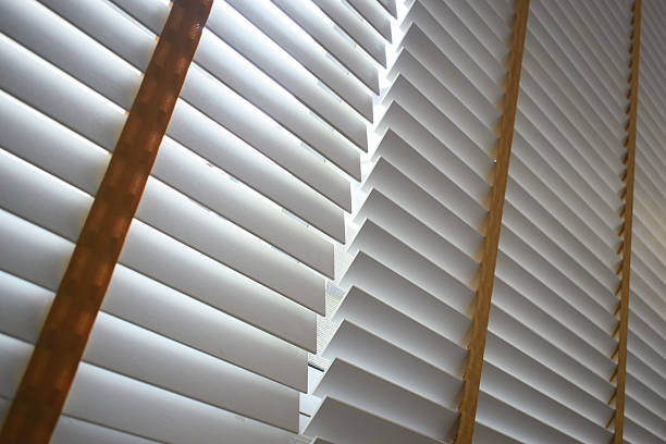 istock white window blinds in home, object for decorate interior of house 2221005140