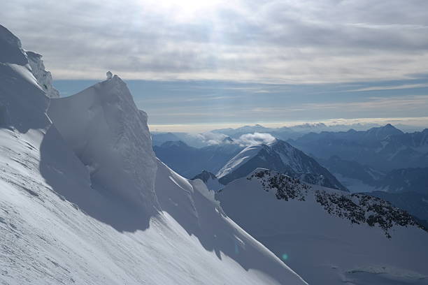 Climber, High altitude, Achievement, Snow, Winter ,Rope