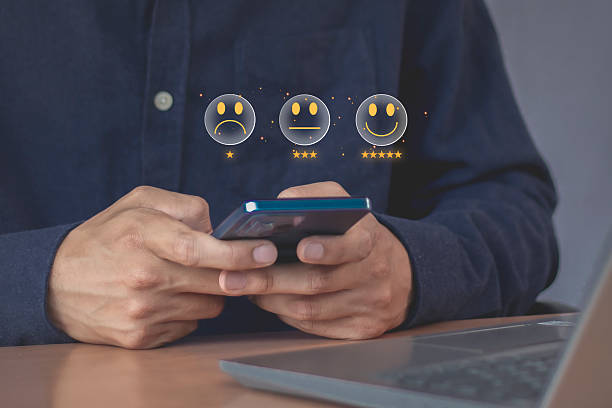 Rating Satisfaction concept, Customer Experience Concept, Concept of excellence